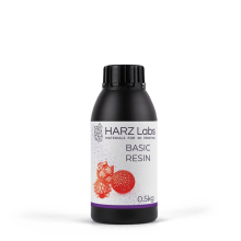 Течност за 3D печат на модели - Harz Labs Basic Red Resin, 0.5 кг Течност за 3D печат на модели - Harz Labs Basic Red Resin, 0.5 кг