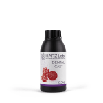 Течност за 3D печат на модели - Harz Labs Dental Cast Cherry Resin, 0.5 кг