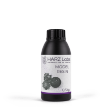 Течност за 3D печат на модели - Harz Labs Model Grey Resin, 0.5кг Течност за 3D печат на модели - Harz Labs Model Grey Resin, 0.5кг