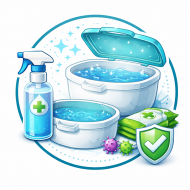 Пластмасови кутии за дезинфекция