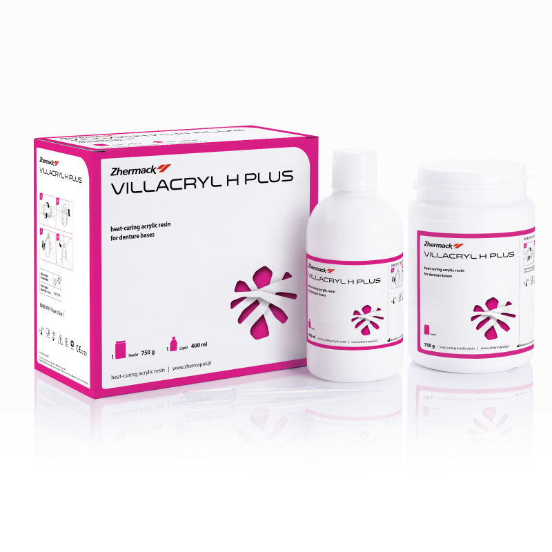 Villacryl H Plus – Термополимеризираща акрилна смола за снемаеми протези Villacryl H Plus – Термополимеризираща акрилна смола за снемаеми протези
