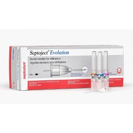 Карпулни игли Septoject Evolution за дентална анестезия (100 бр./кут.) Карпулни игли Septoject Evolution за дентална анестезия (100 бр./кут.)