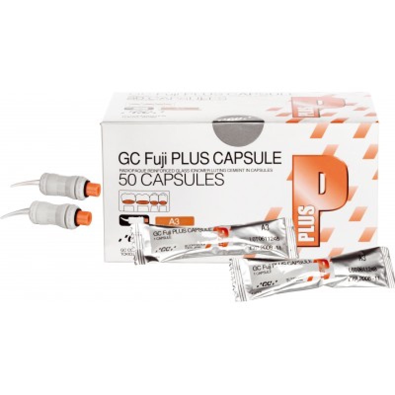 GC Fuji Plus Capsule капсули глас йономерен цимент A3 GC Fuji Plus Capsule капсули глас йономерен цимент A3